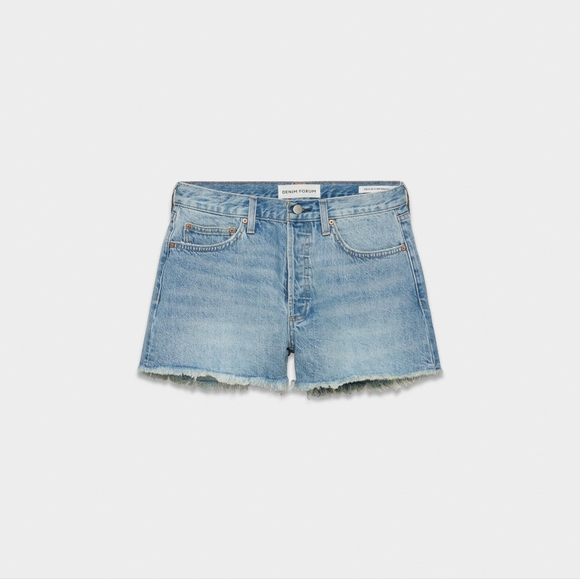 Denim Forum Pants - ex boyfriend short